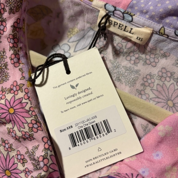 Spell NWT Cha Cha Dress XXS never worn - Picture 5 of 9